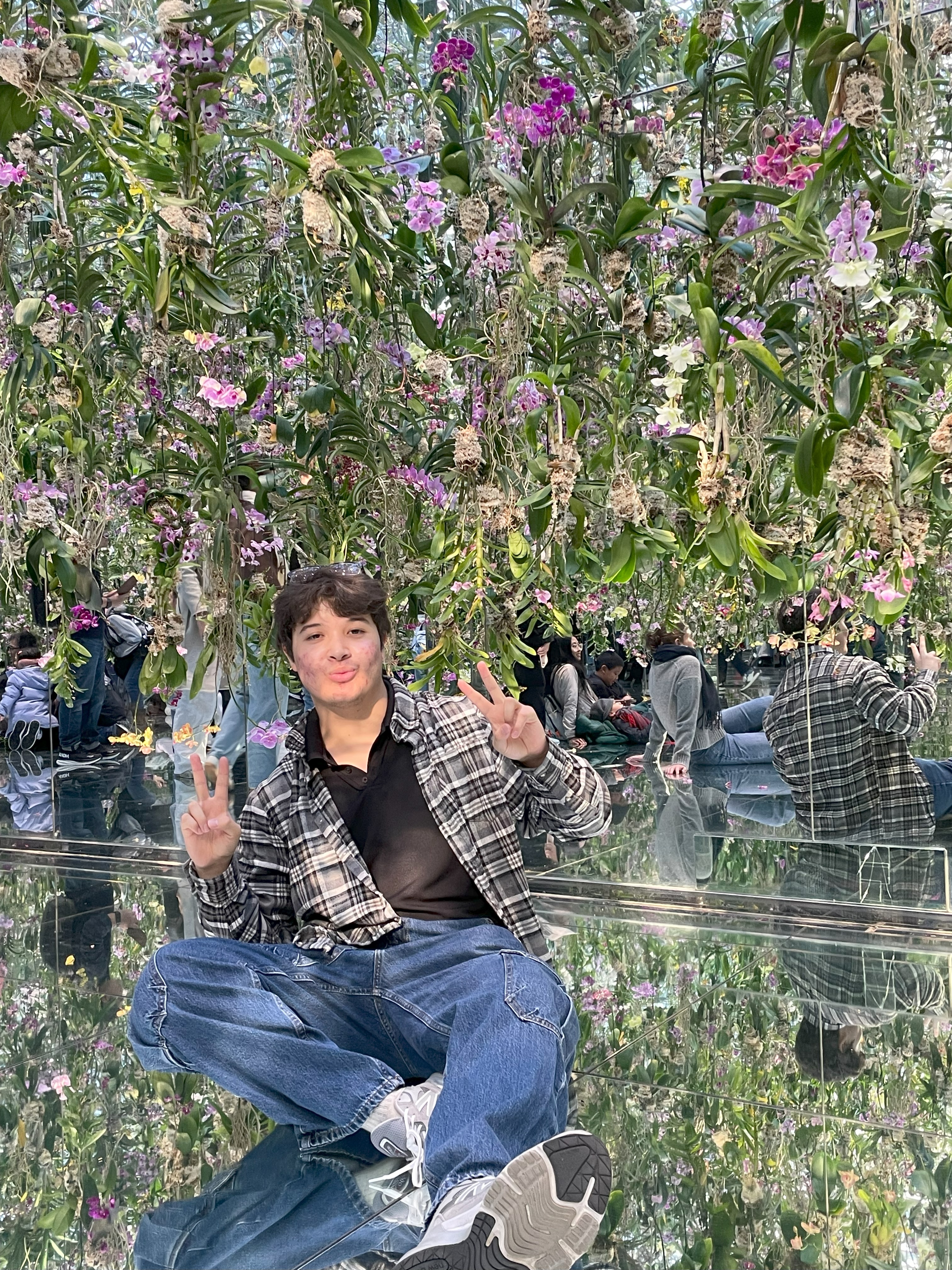 Traditional Japanese garden in Kyoto